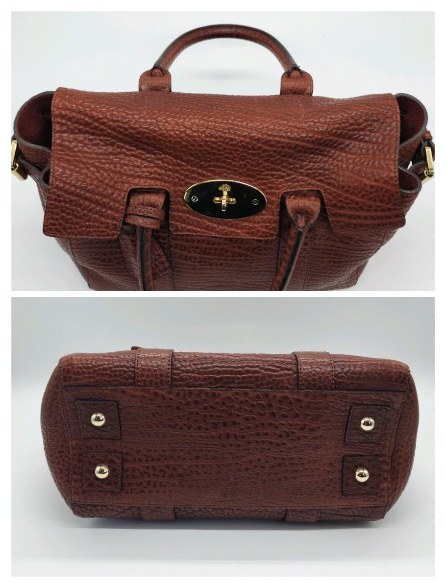極美品 マルベリー Mulberry トートバッグ ベイズウォーター レザー