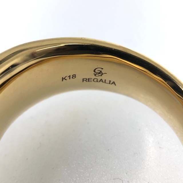 REGALIA】ゆきざき レガリア リングK18 サイズ60.5号 17.6g