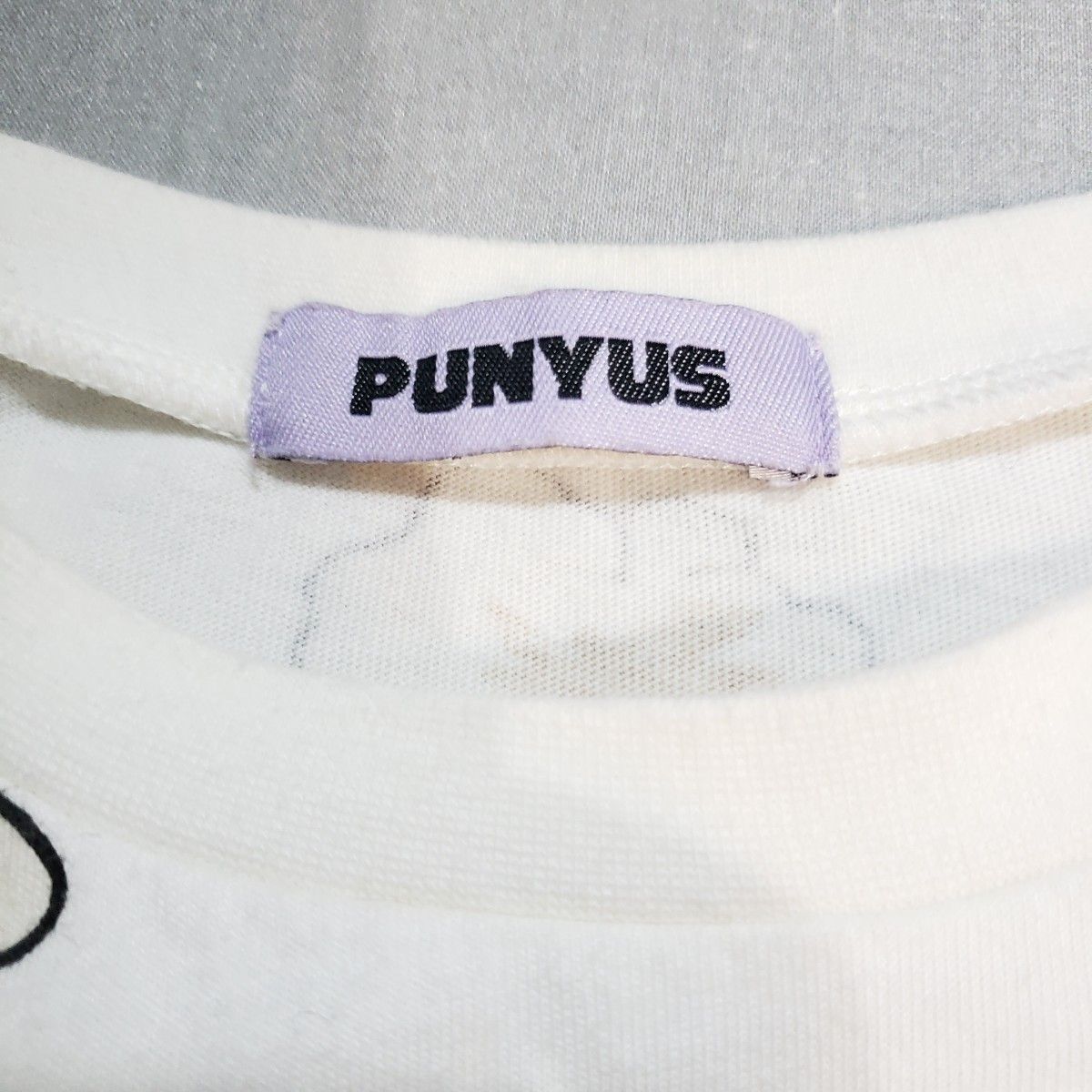 PUNYUS×Disney ミッキーポップコーン柄 Tシャツ ディズニー PUNYUS×Disney ミッキーポップコーン柄 Tシャツ ディズニー