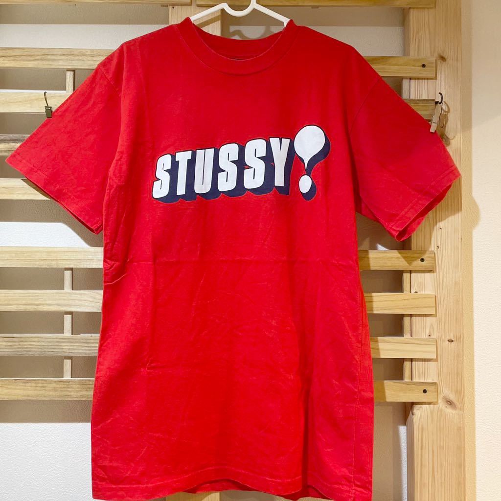 90s old stussy オールド ステューシー 紺タグUSA製 Tシャツ_画像1