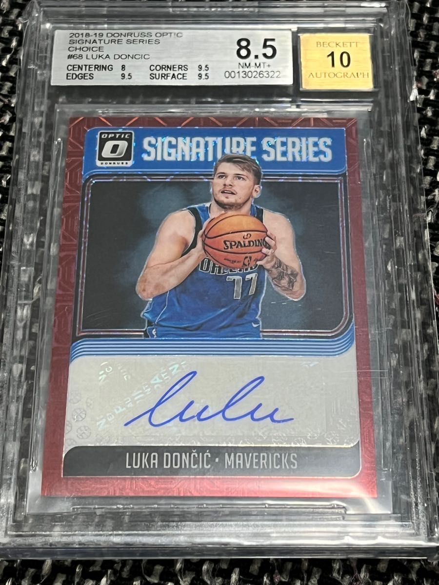 NBA ルカ ドンチッチ RC Auto 直筆サイン ルーキー オートBGS PANINI DONRUSS doncic luka