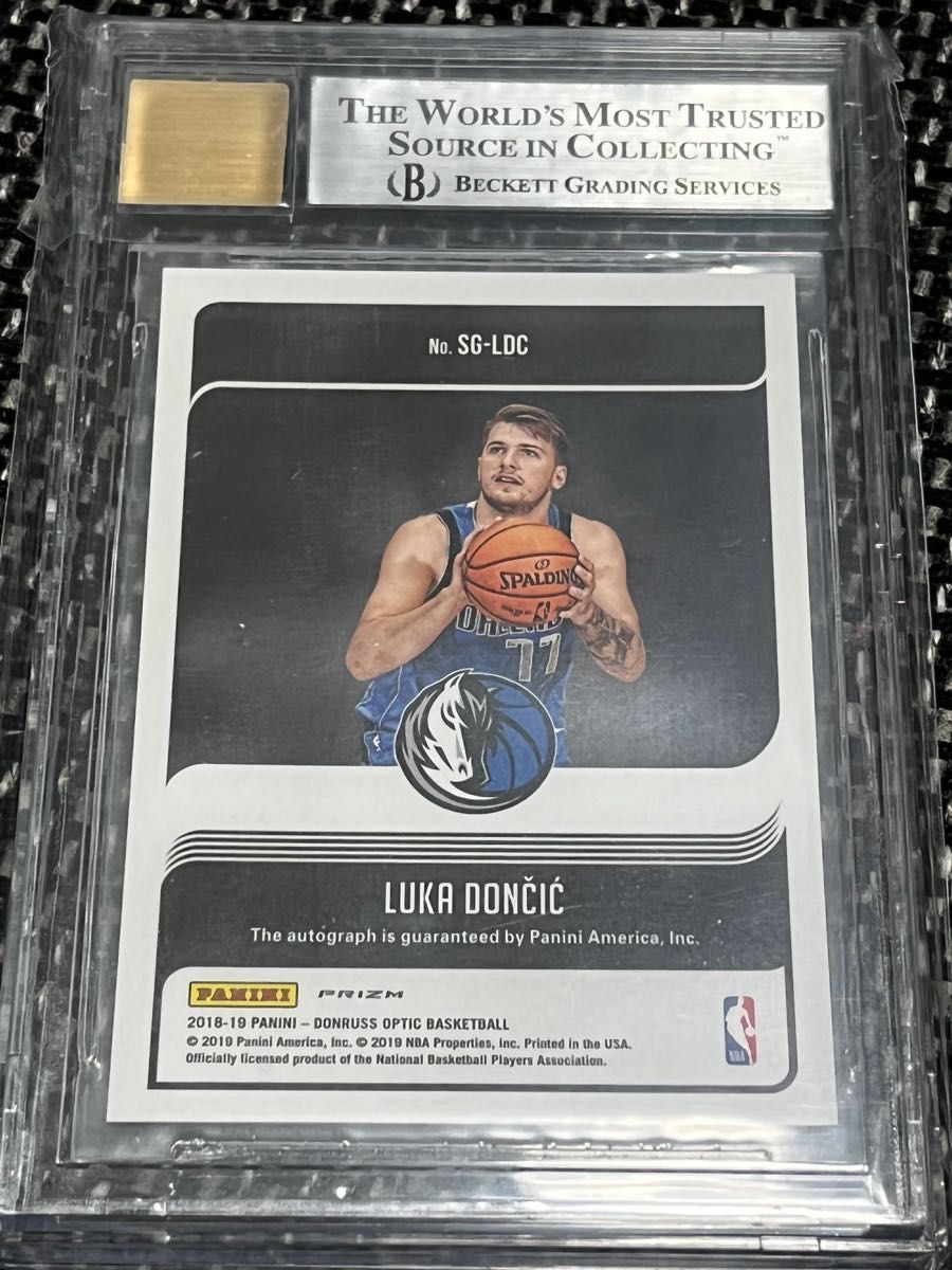 NBA ルカ ドンチッチ RC Auto 直筆サイン ルーキー オートBGS PANINI DONRUSS doncic luka