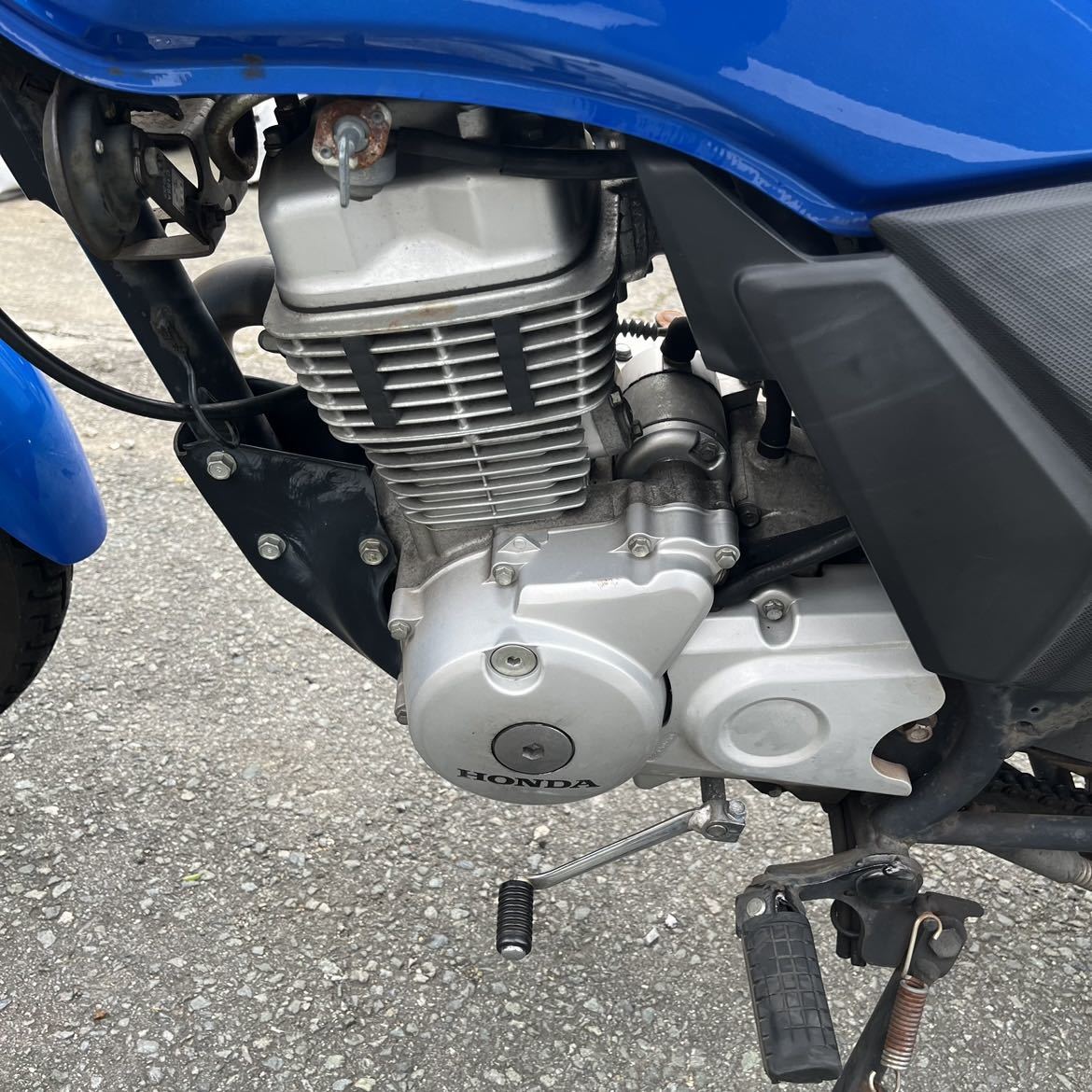 熊本☆HONDA CBF125 キャブ ブルー セル始動ok 動画あり 125cc 通勤