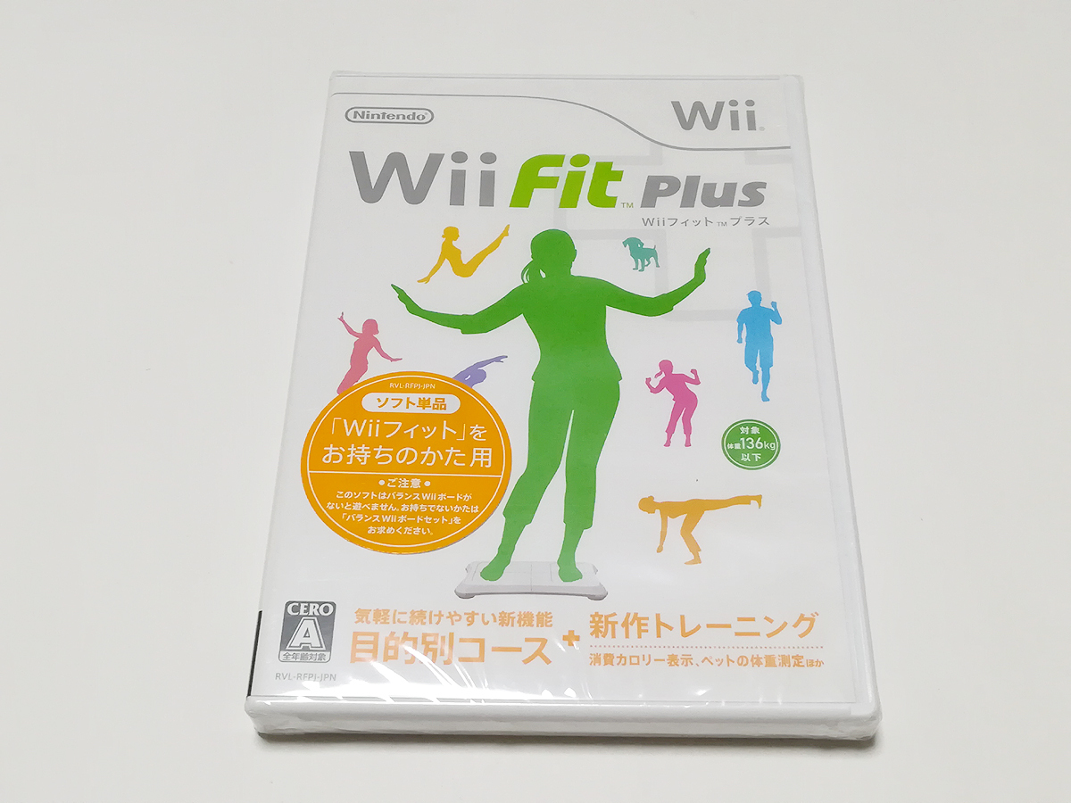 Wii｜Wii Fit Plus Wiiフィット プラス ソフト単品 (新品・未開封)_画像1