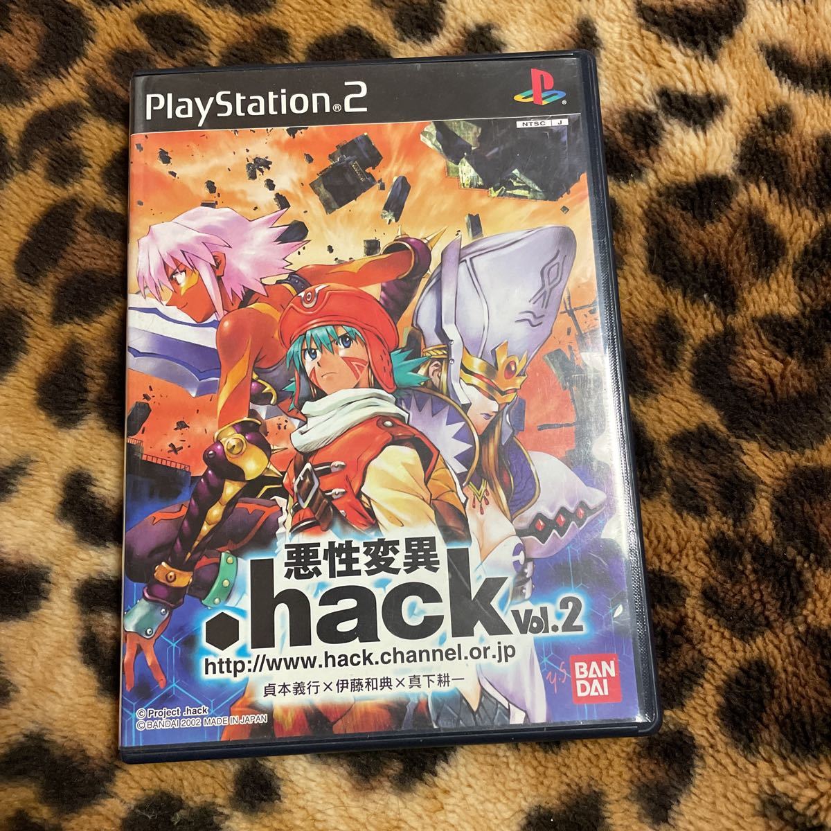 PS2 .hack悪性変異vol2 箱説付き　起動確認済み　同梱発送歓迎です。_画像1