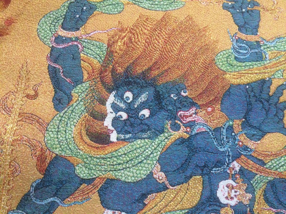 . Buddhism fine art [... army . profit Akira . woven thing ] embroidery 60cm search ;. raw .. Buddhist image ... sound 