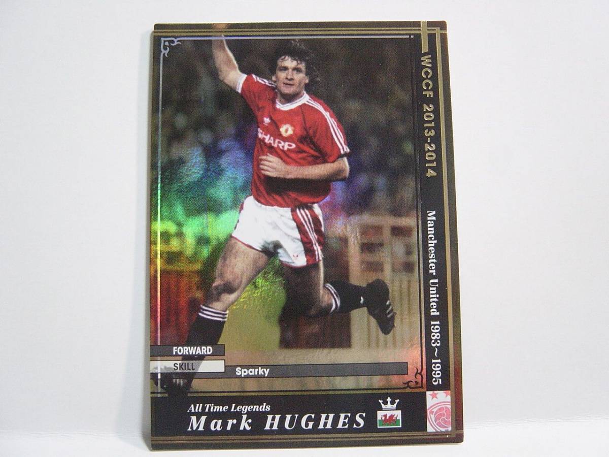 WCCF 2013-2014 ATLE マーク・ヒューズ　Mark Hughes 1963 Welsh　Manchester United 1983-1995 All Time Legends_画像1
