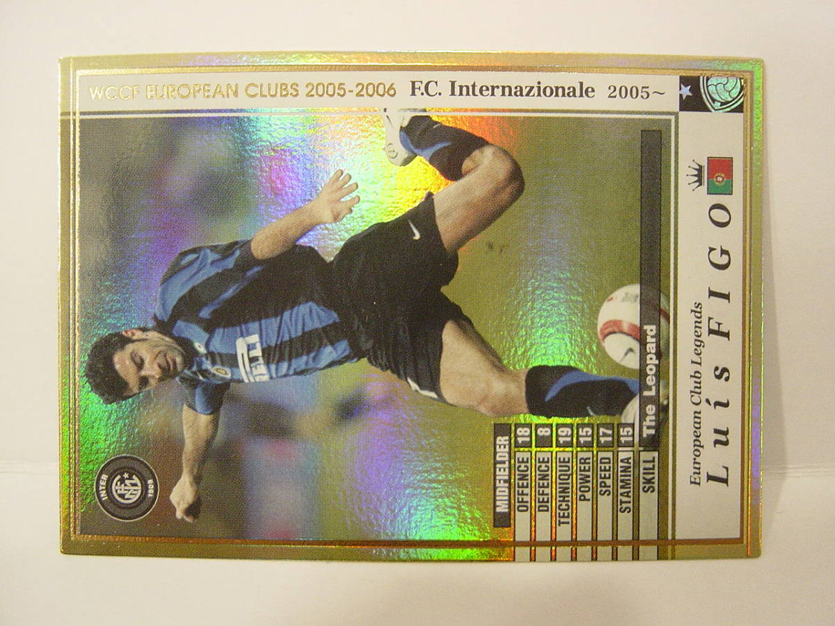 WCCF 2005-2006 LE ルイス・フィーゴ　Luis Figo 1972 Portugal　FC Inter Milano 2005-2009 Legends_画像4