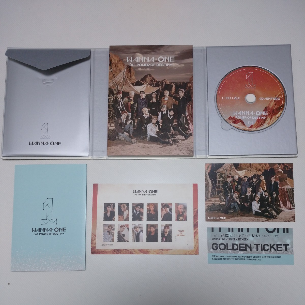 廃盤レア【未開封】日本仕様盤 Wanna One 1¹¹ ワナワン 『定期購入