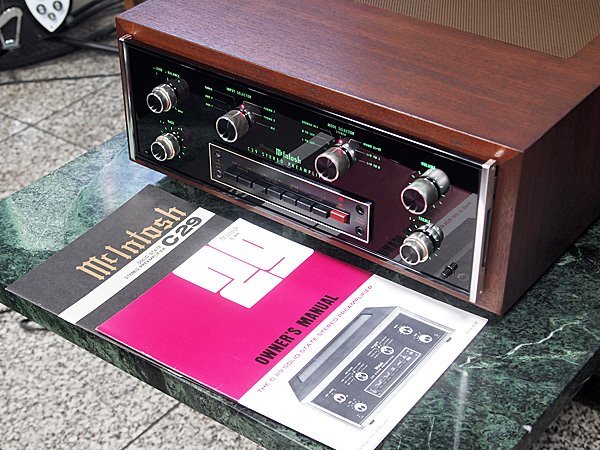 McIntosh C29 ♪濃厚なアメリカンサウンドが魅力の銘プリアンプ