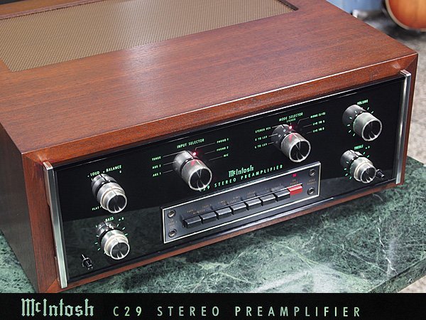 McIntosh C29 ♪濃厚なアメリカンサウンドが魅力の銘プリアンプ