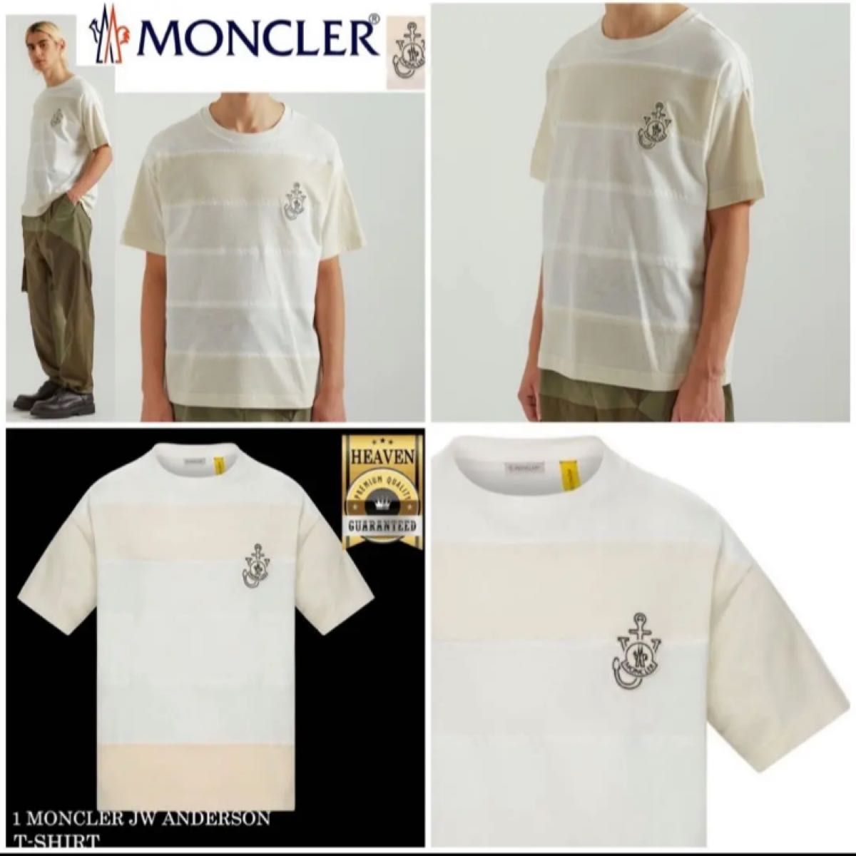 2021 MONCLER モンクレールJ.W.ANDERSON Tシャツ国内正規 | www