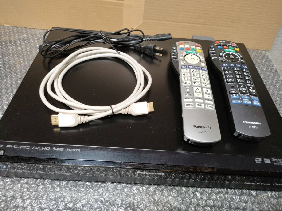 パナソニック CATV STB TZ-BDW900P HDD500GB DVD BD リモコン パナソニック CATV STB TZ-BDW900P HDD500GB DVD BD リモコン