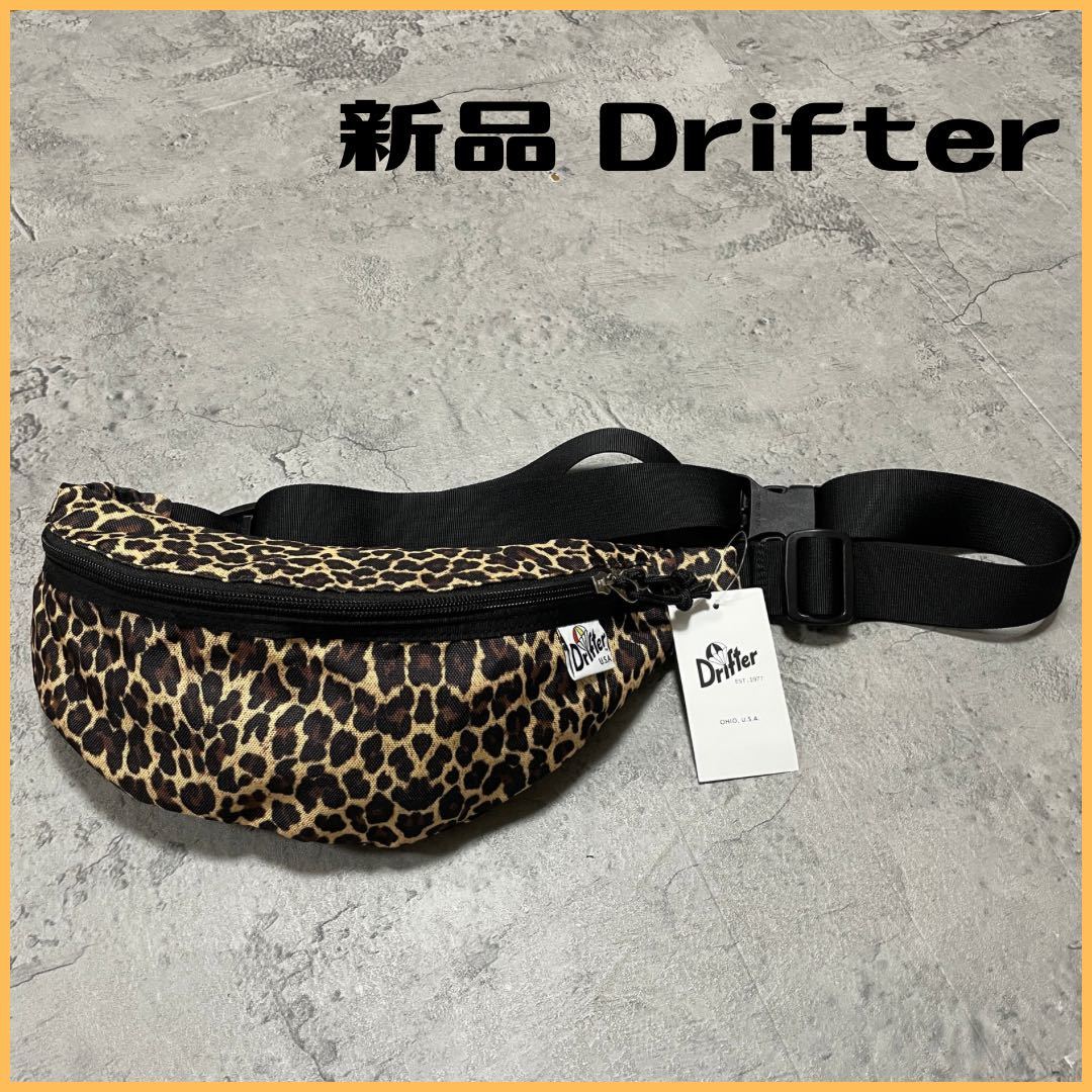 新品定価5500円 Drifter ドリフター PARMA パルマ ボディバッグ ファニーパック ウエストバッグ ヒップバッグ ウエストパック 玉FL2764_画像1