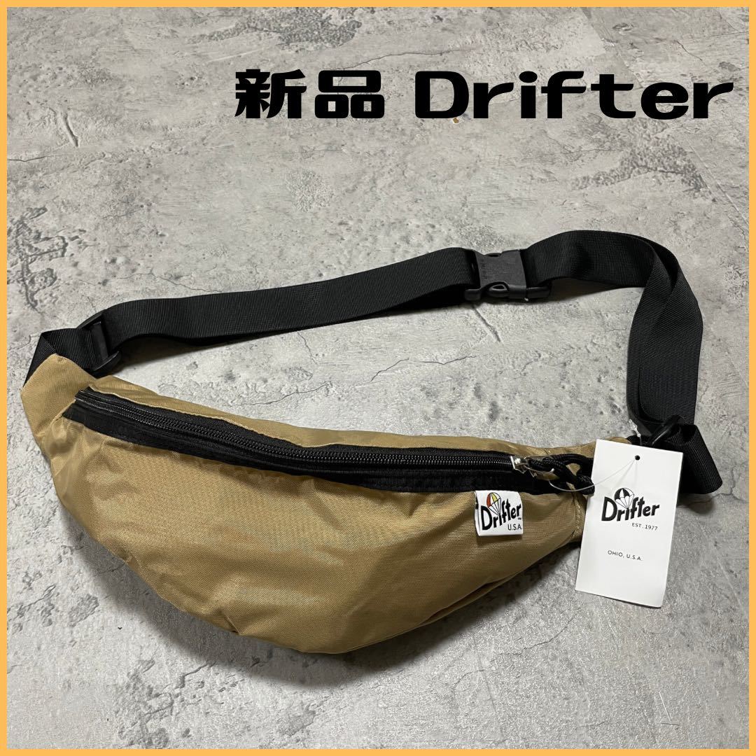 新品定価5500円 Drifter ドリフター PARMA パルマ ボディバッグ ファニーパック ウエストバッグ ヒップバッグ ウエストパック 玉FL2765_画像1