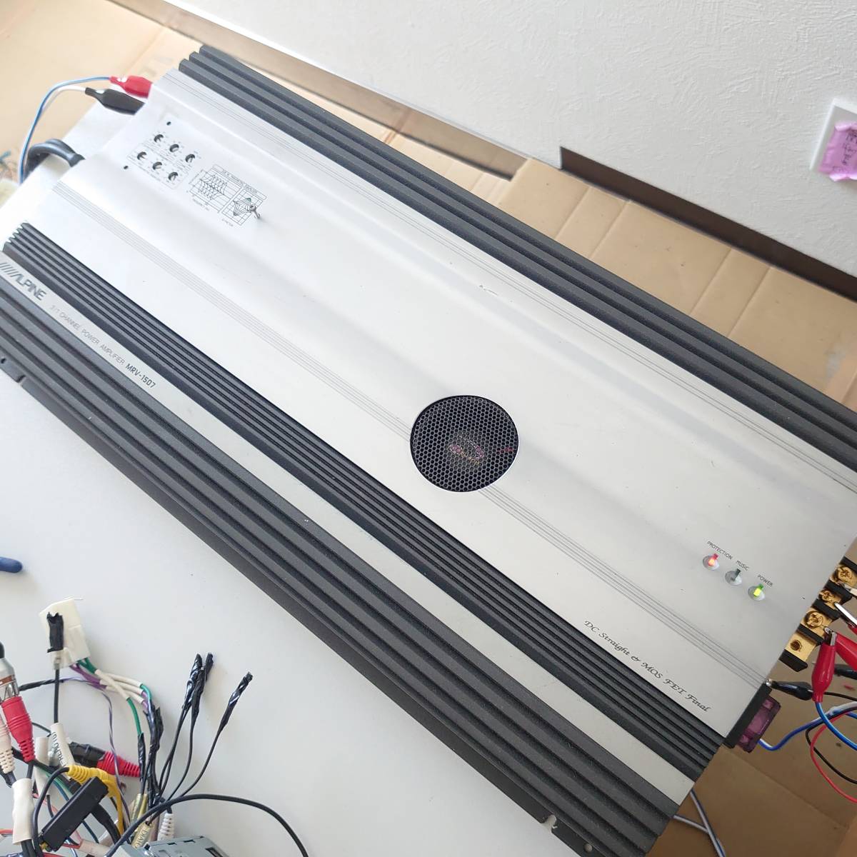 D163】 希少 当時物 ALPINE MRV-1507 パワーアンプ アルパイン D163】 希少 当時物 ALPINE MRV-1507 パワーアンプ アルパイン