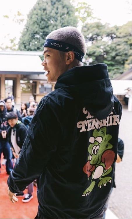 那須川天心TEAM TENSHIN × VERDYコラボフーディーXLサイズ大阪店1日