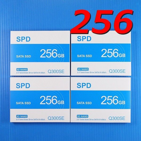 SSD 256GB 4個セット】SPD Q300SE-256GS3D｜PayPayフリマ