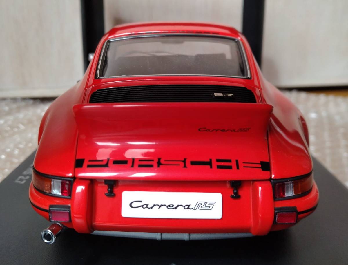絶版】オートアート 1/18 ポルシェ911 カレラRS 2.7(オレンジ