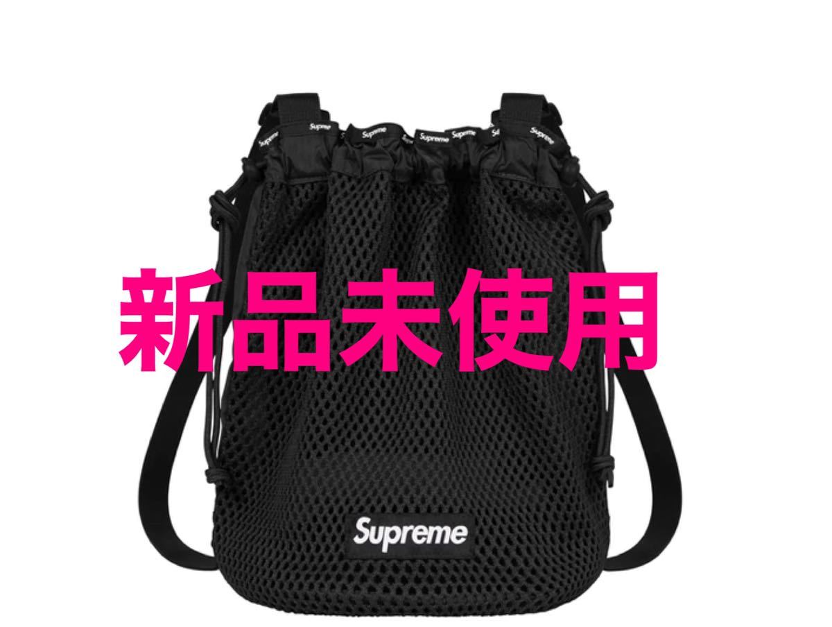 新品未使用 Supreme Mesh Small Backpack 黒 ブラック バックパック