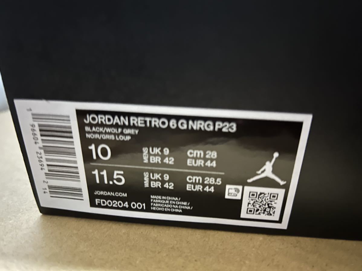 28cm エアジョーダン6 Low ゴルフ NIKE JORDAN AIR JORDAN 6 RETRO LOW