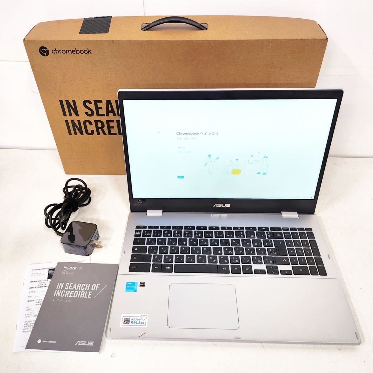 ヤフオク! - ASUS Chromebook CX1 CX1500CKA...