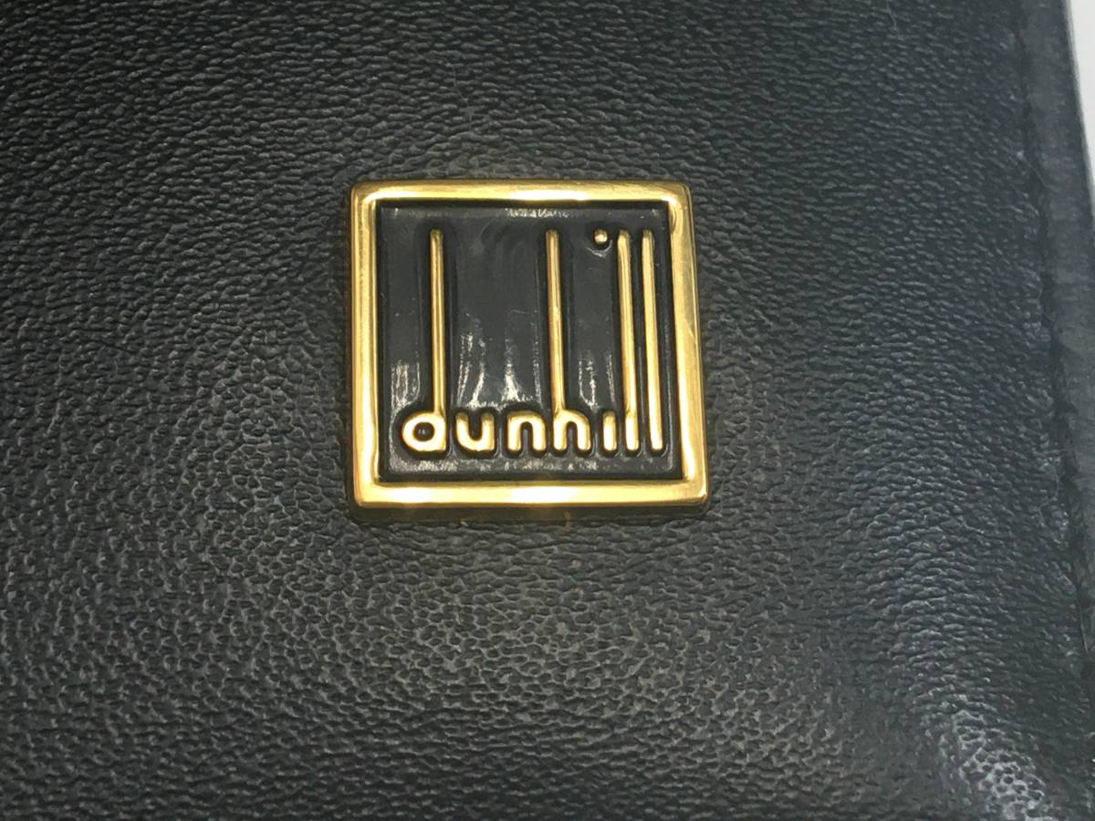 40785 dunhil レザー 2つ折り 財布 _画像8