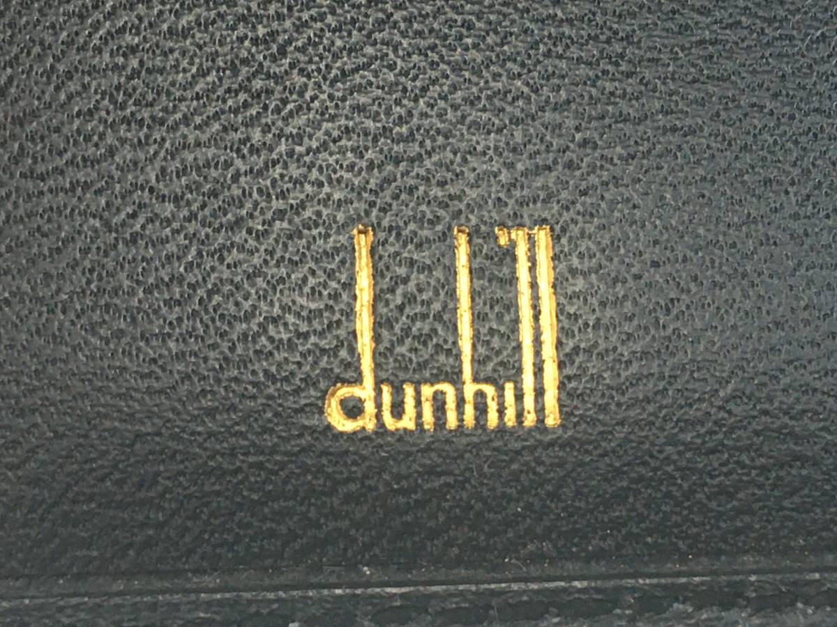 40785 dunhil レザー 2つ折り 財布 _画像9