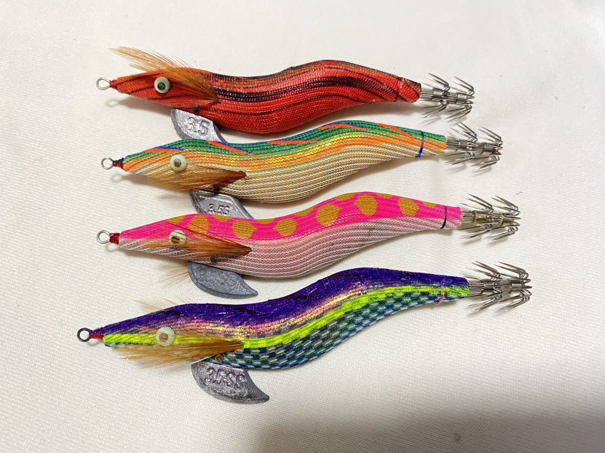 HAYASHI 餌木猿 3.5号 4個セット ヨーヅリ パタパタ シマノ ダイワ