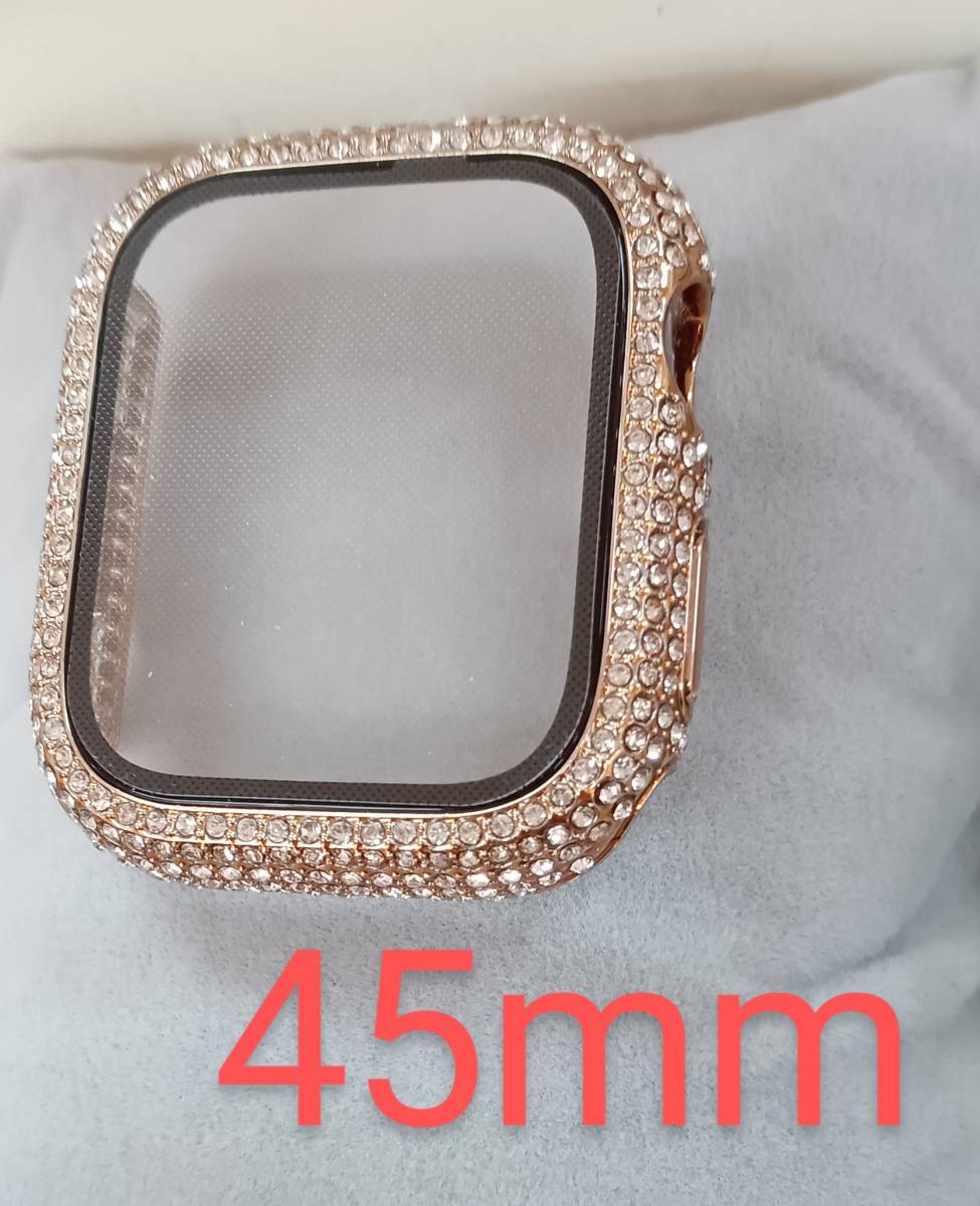 cowvt48 applewatch  рама   Apple   часы    крышка   отправка сразу   аксессуары   роза  золотой   защита  крышка   новый товар 