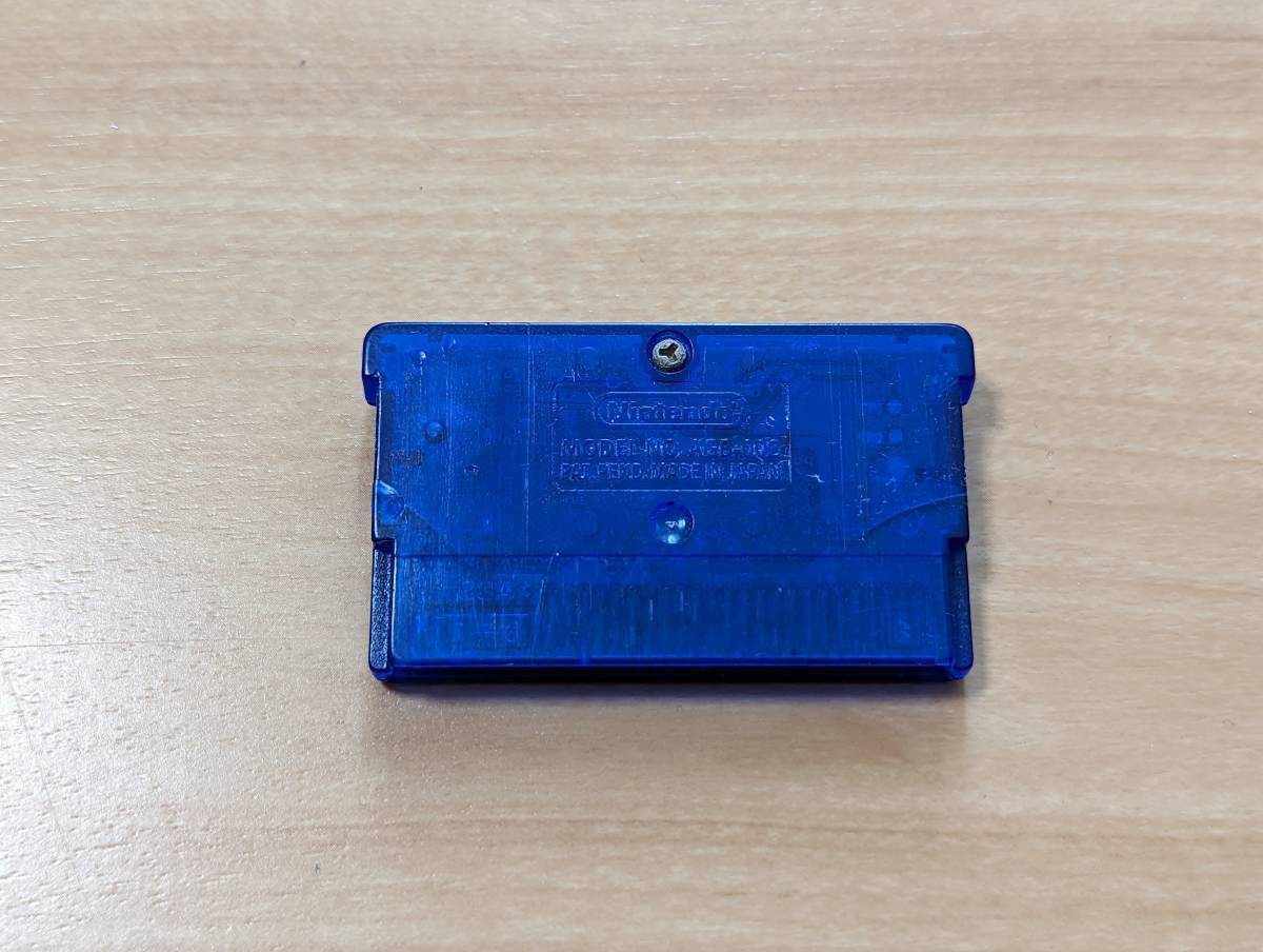 GBA ゲームボーイアドバンス ソフト ポケットモンスター サファイア