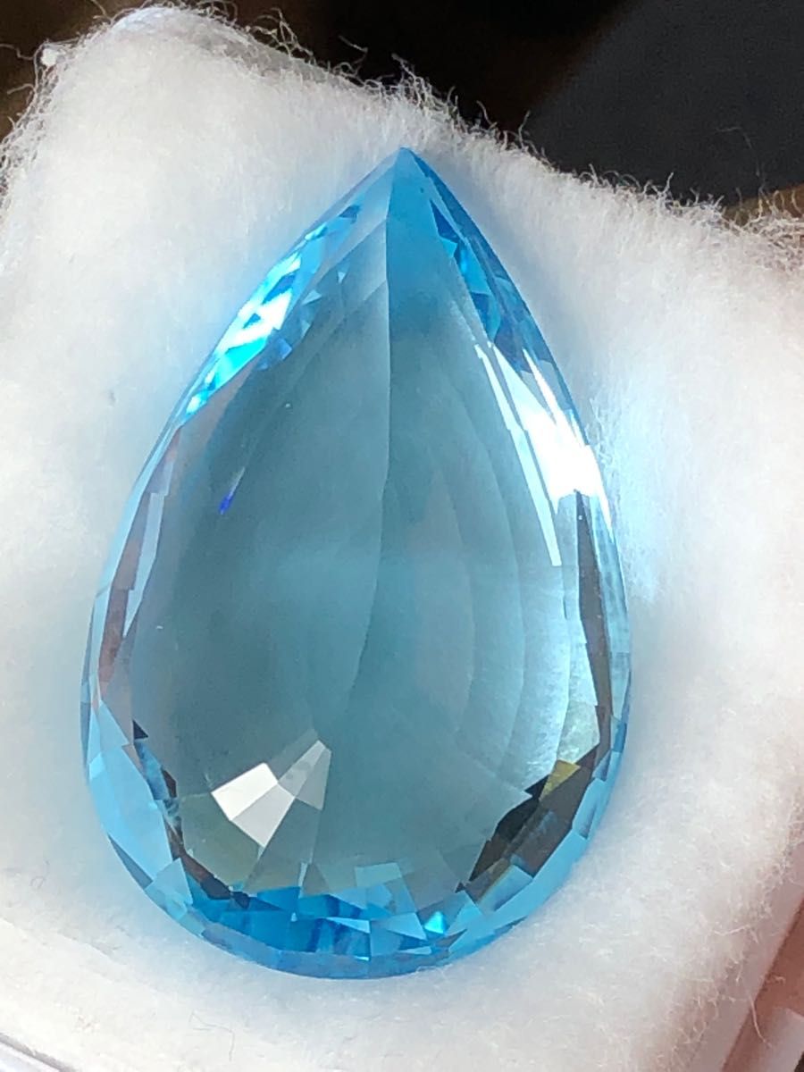 大粒 53.3 ct !!! *新品* 天然 スイスブルートパーズ