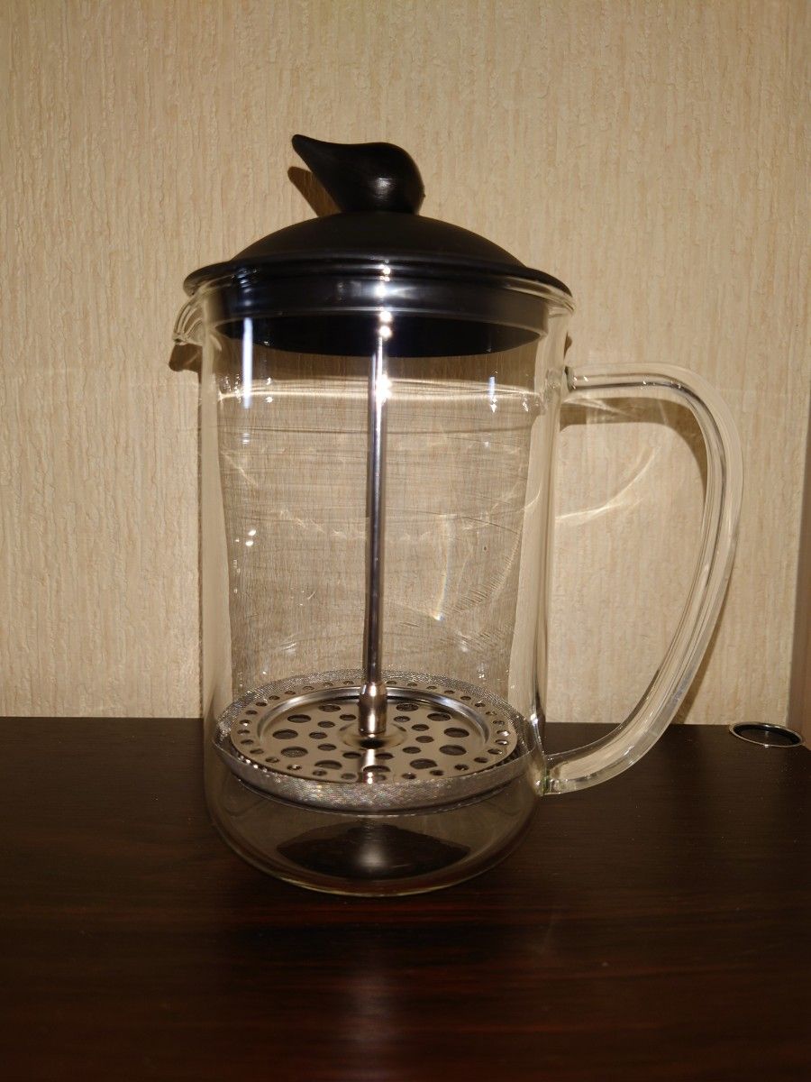 コーヒープレス フレンチプレス 耐熱グラス セット