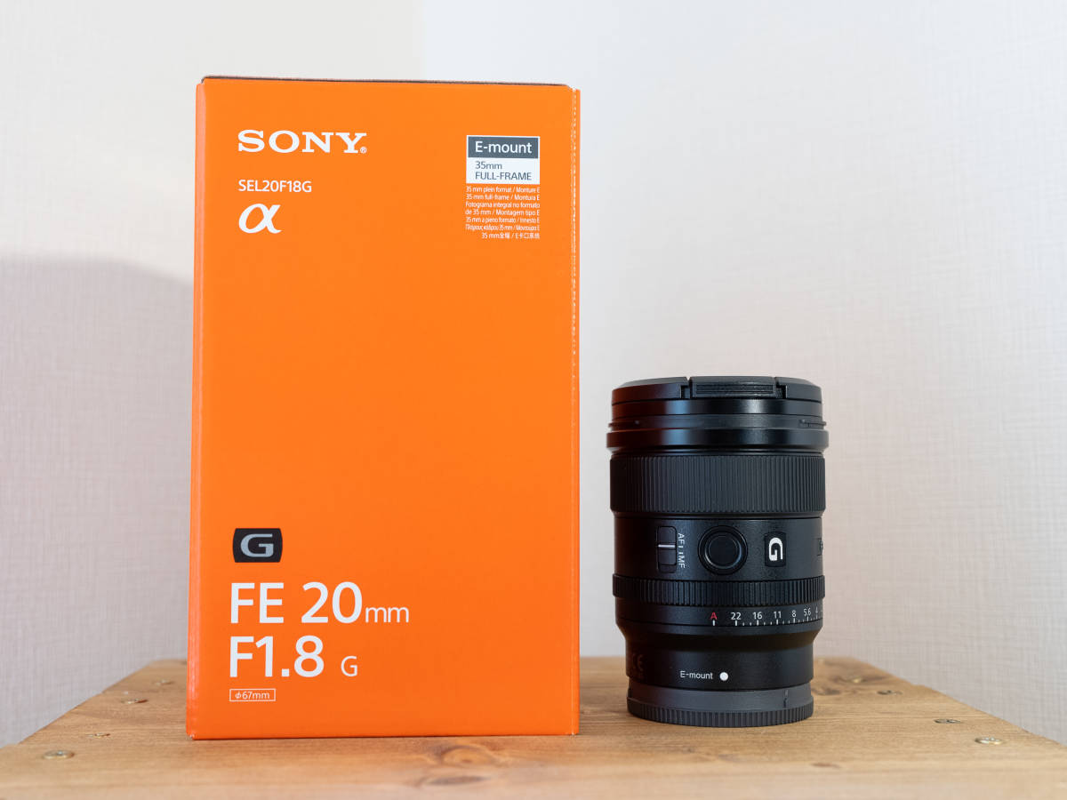 美品】SONY SEL20F18G 単焦点レンズ ソニー Eマウント フルサイズ FE