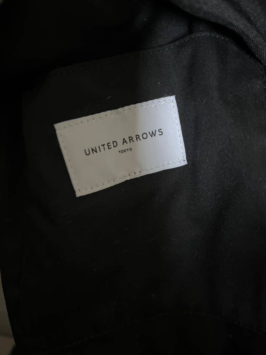 UNITED ARROWS＊バンダナ柄ブラックカゴバッグ＊ユナイテッドアローズ_画像7