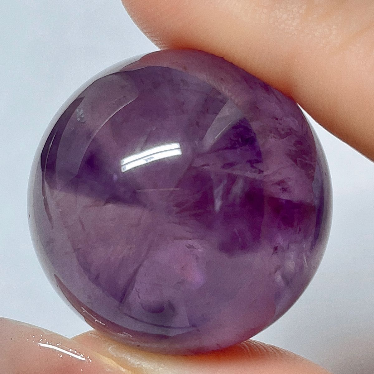 超美品】 アメジスト 丸玉 スフィア 紫水晶 天然石 3|PayPayフリマ