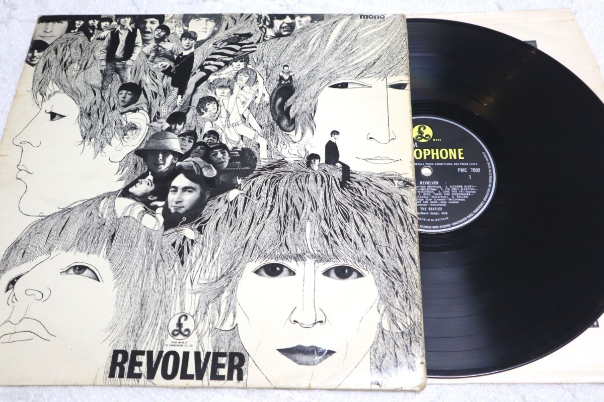 UK Mono/Revolver・PCS 7009・THE BEATLES / リボルバー・ビートルズ
