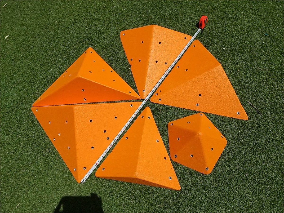 6個セット クライミングホールド ハリボテclimbing volume 在庫品