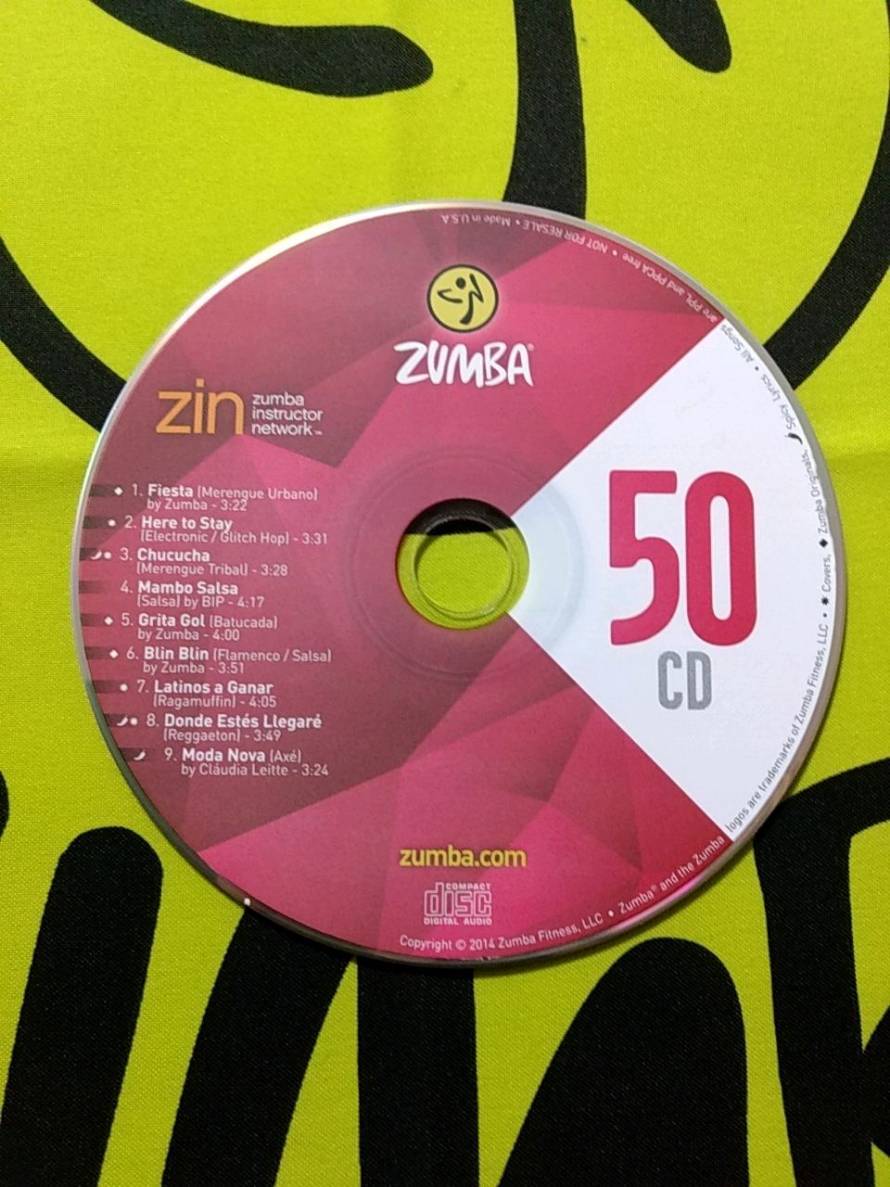 即決 ZUMBA ズンバ ZIN50 DVD ＆ CD インストラクター専用｜PayPayフリマ