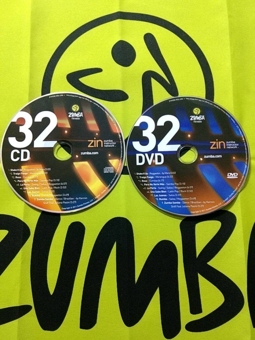即決 ZUMBA ズンバ ZIN32 DVD & CD インストラクター専用|PayPayフリマ