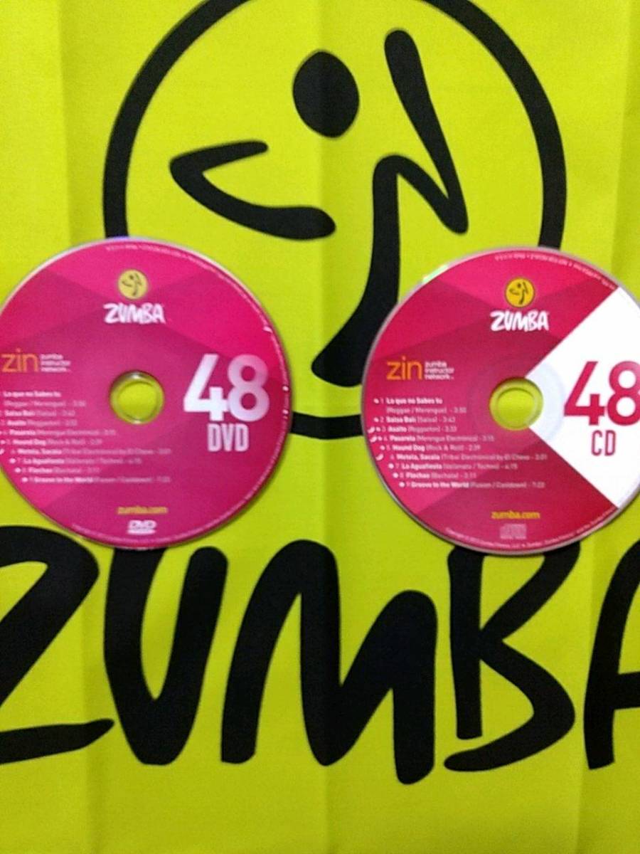 即決 ZUMBA　ズンバ　ZIN48　DVD　＆　CD　インストラクター専用_画像1