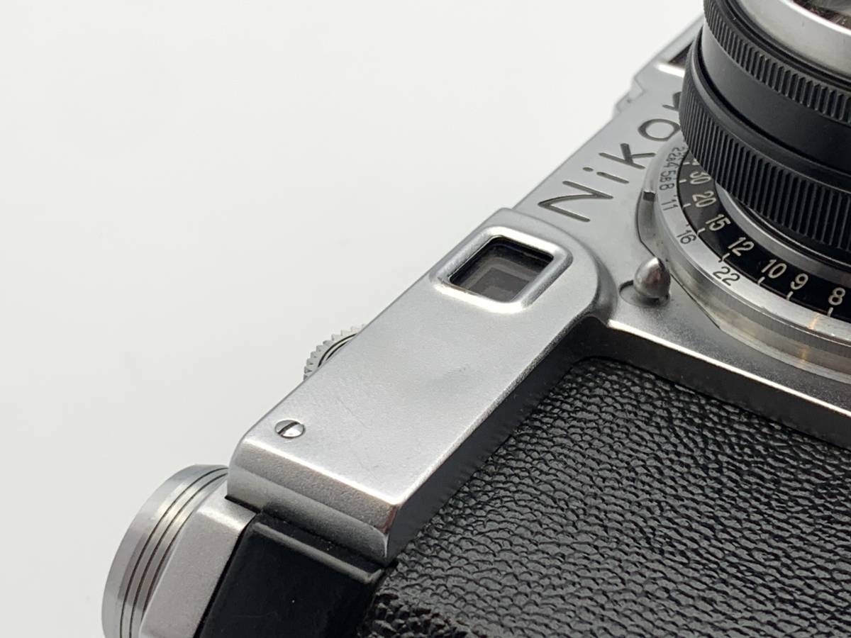 ◇動作品◇ Nikon S2 後期型 ブラックダイヤル + NIKKOR-H.C 50mm F2