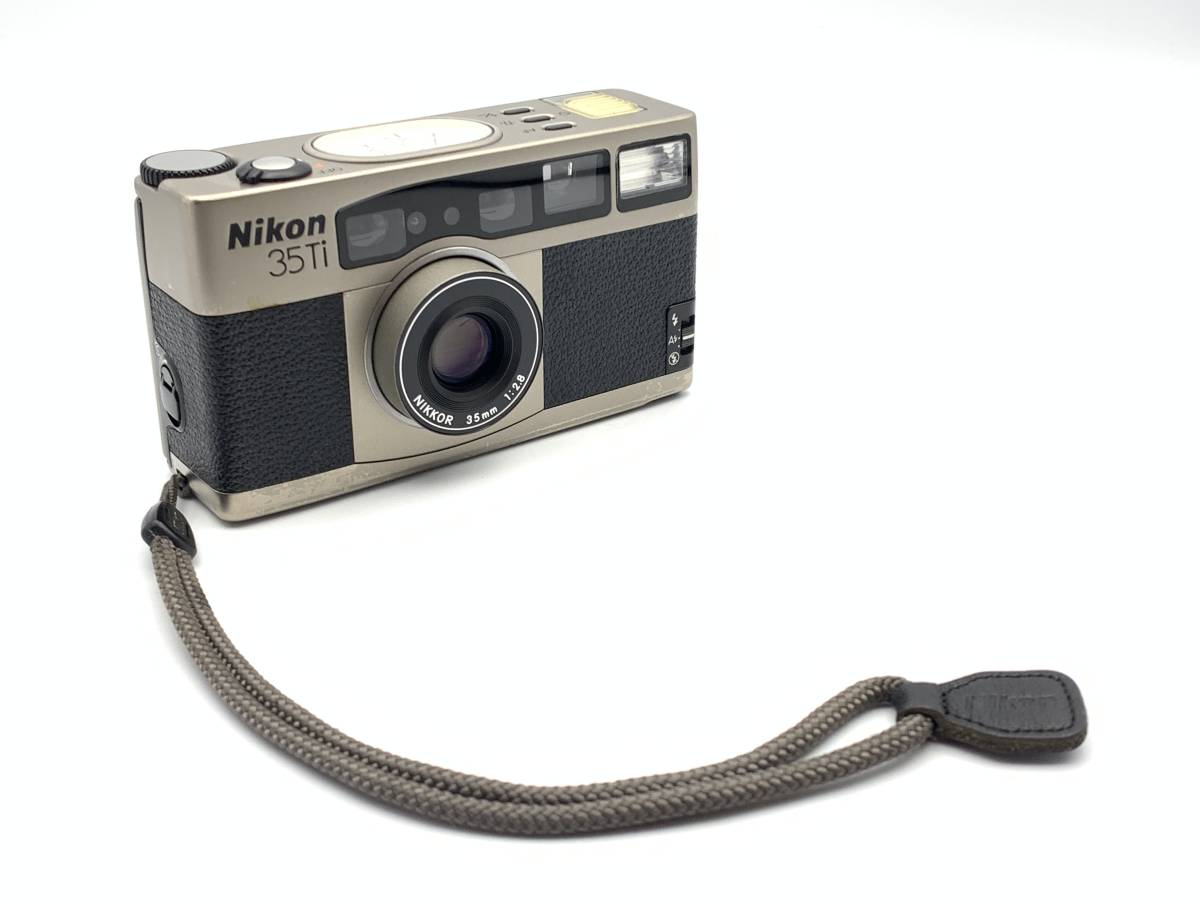 Nikon 35Ti 35mm F2.8 ニコン 高級 コンパクトフィルムカメラ ◇動作