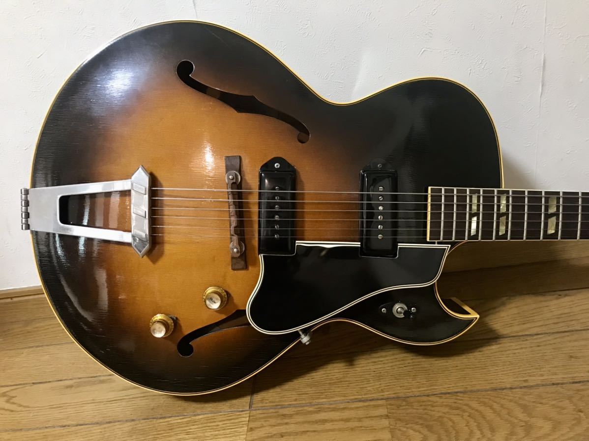 ヤフオク! - 1952年 Gibson ギブソンES-175 ビンテージ...