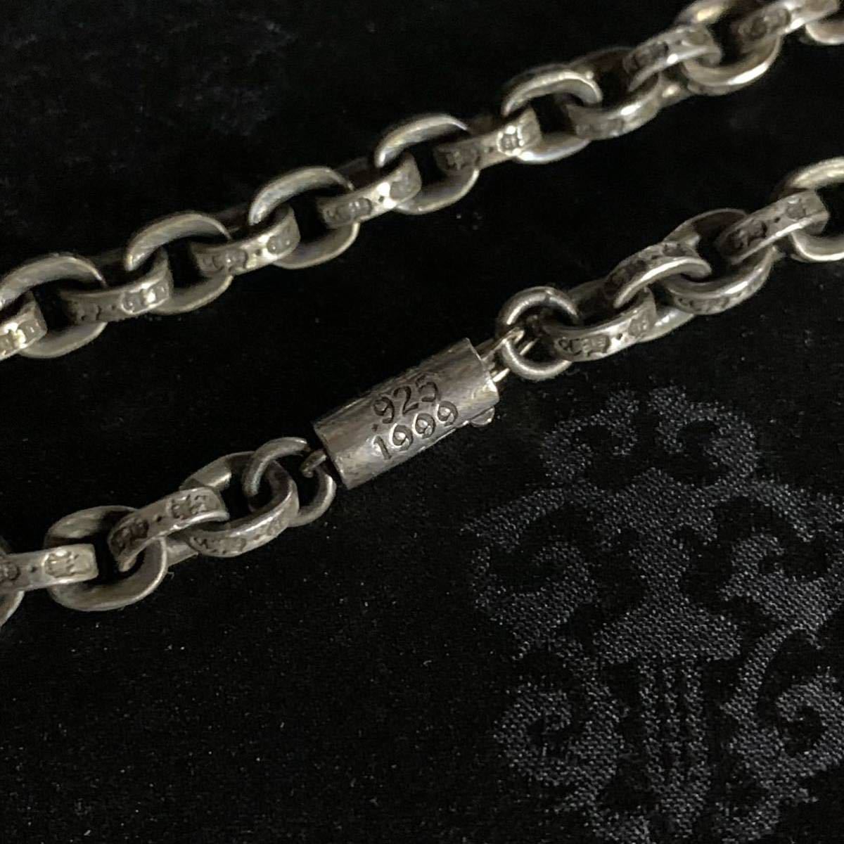 クロムハーツ Chrome Hearts ペーパーチェーン 18インチ インボイス