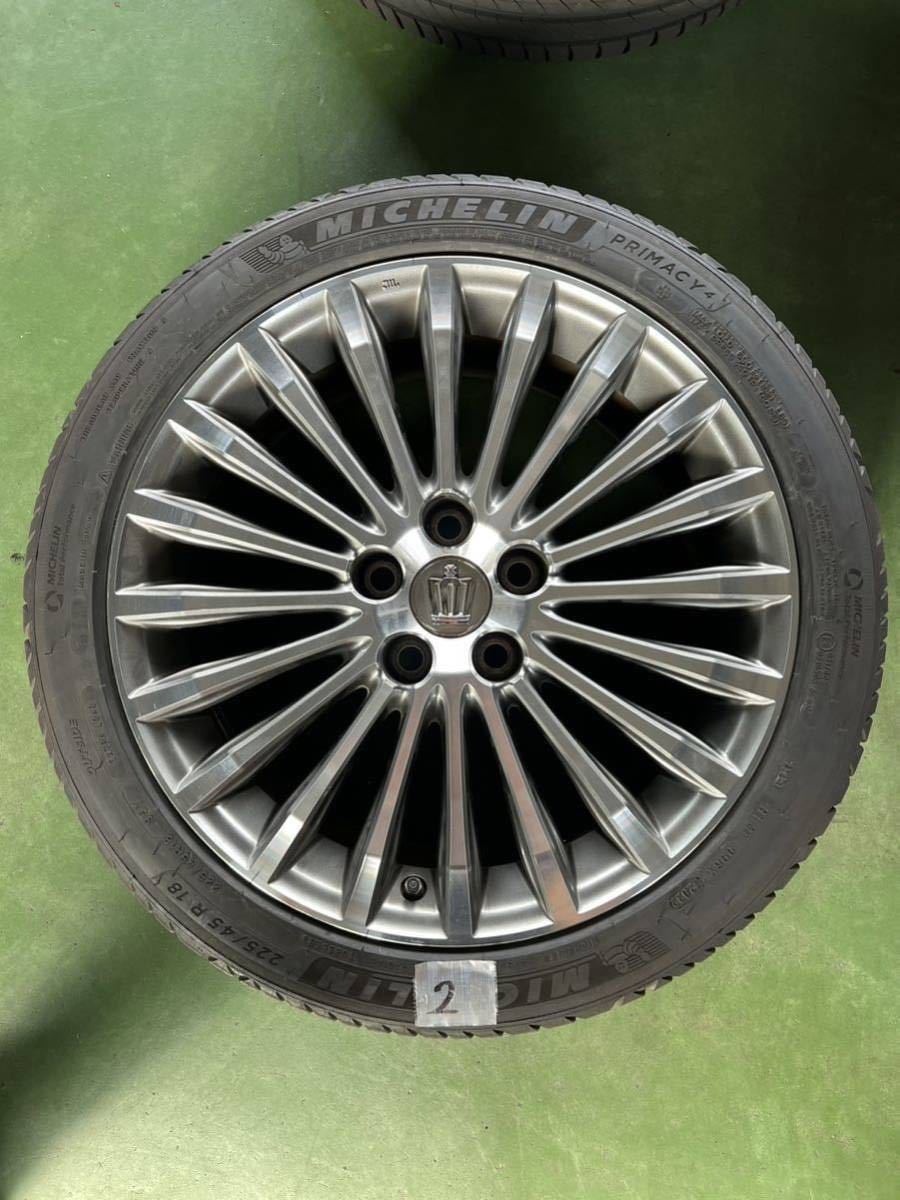 トヨタ クラウン マジェスタ 210系 18インチ 純正ホイール 4本セット