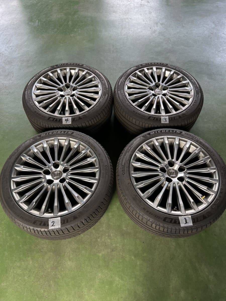 トヨタ クラウン マジェスタ 210系 18インチ 純正ホイール 4本セット