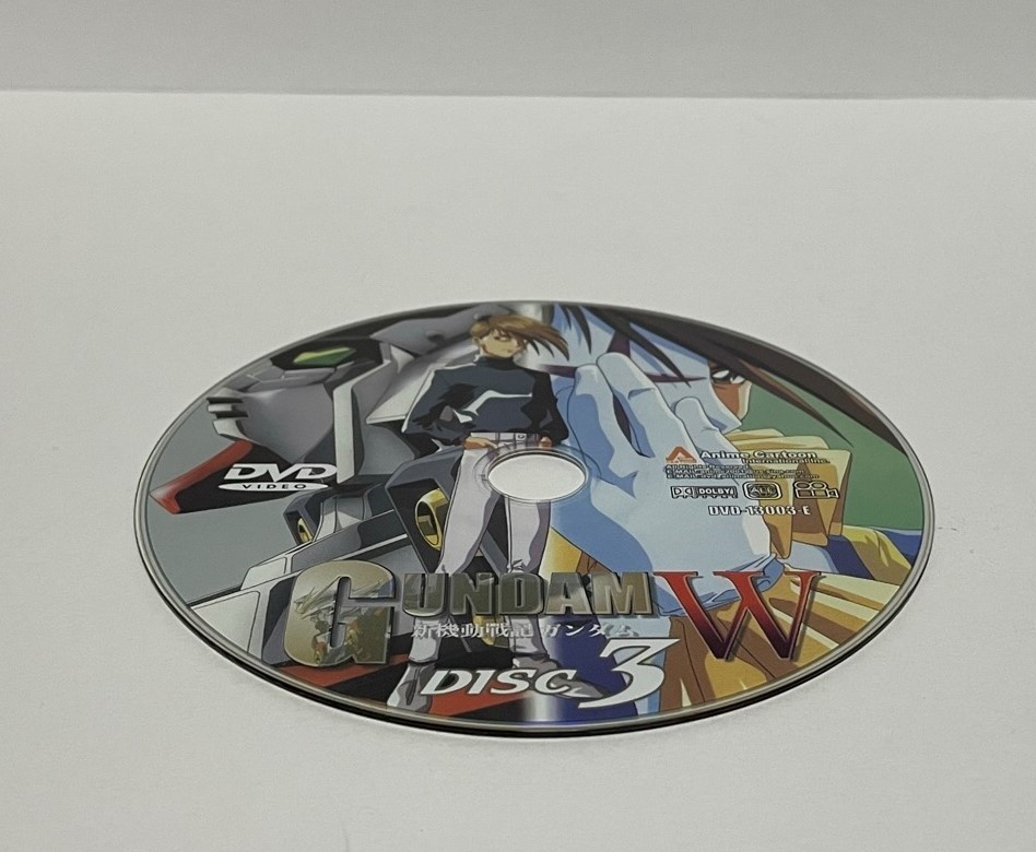 ▼ 即決 ▼ 【DVD：アニメ】 「ガンダムW　DISC1～5」 全話セット !! ディスクのみ わけあり 要注意 5枚セット 詳細不明 ガンダムウイング_画像5