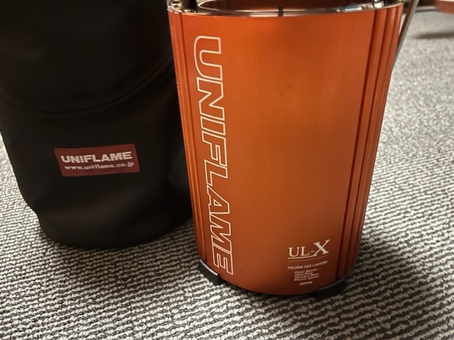 ユニフレーム フォールディングガスランタン UL-X レッド ユニフレーム フォールディングガスランタン UL-X レッド