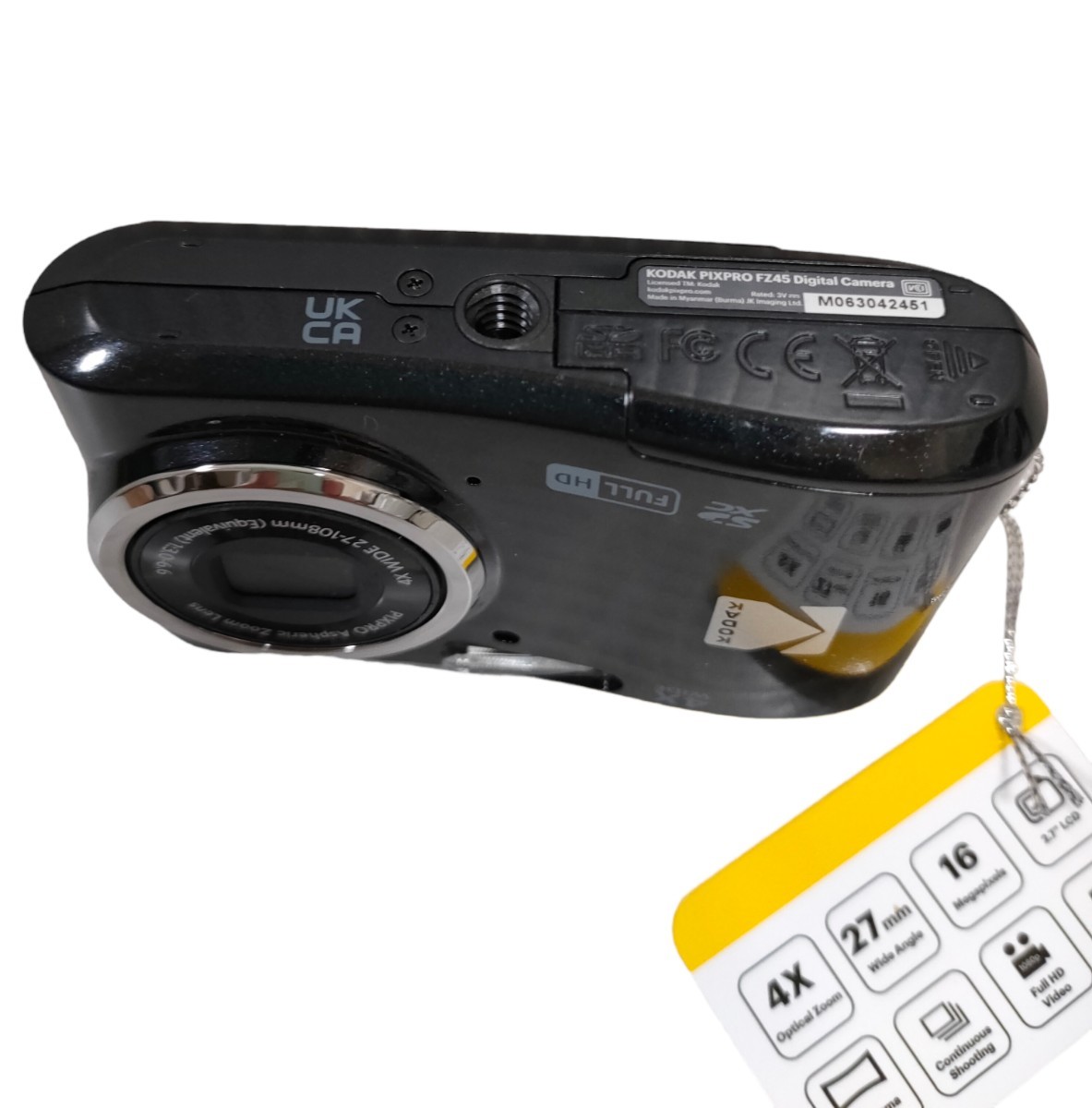 ほぼ新品【Kodak/コダック】デジタルカメラ FZ45 単三電池式 ほぼ新品【Kodak/コダック】デジタルカメラ FZ45 単三電池式